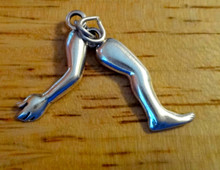 Movable Arm and a Leg Sterling Silver Charm!