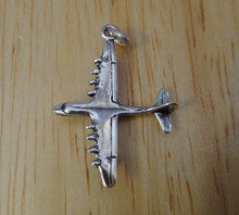 Airplane Spruce Goose Sterling Silver Charm