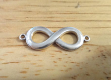 Sterling Silver 7x19 mm Math Love Infinity Sign Charm Chain or Bracelet LINK