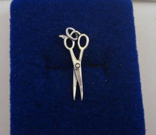23x10mm Scissors Hairdresser Sterling Silver Charm