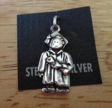 Male with Cap Gown Graduate Whimsical Charm