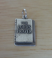 The Lord's Prayer Sterling Silver Charm