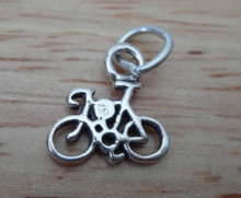 10x12mm Tiny Bicycle Bike Sterling Silver Sterling Silver Charm