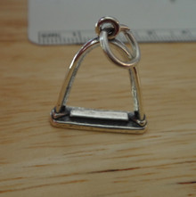 3D 2 gram St Louis Missouri Arch Archway Sterling Silver Charm