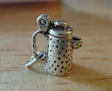 Movable Graniteware Coffee Pot Sterling Silver Charm