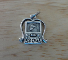 looks like IPod MP3 music player says 20GB Sterling Silver Charm