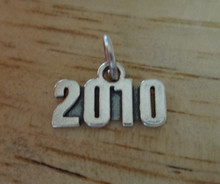 2010 10x17mm Graduation Sterling Silver Charm
