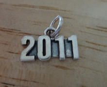 Birth Anniversary Graduation 2011 Sterling Silver Charm