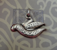 Commoner Renaissance Middle Ages Hat Sterling Silver Charm