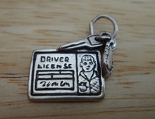 15x17mm Man Male on Driver's License Key & Keychain Charm!