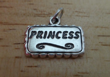 Heavy says Princess Sterling Silver Charm