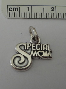 Special Mom with a Heart Sterling Silver Charm!