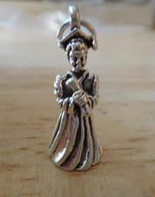 Cap and Gown Graduate Graduation Sterling Silver Charm!