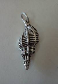 1 21x9mm Seashell Shell Beach Sterling Silver 5 tier Charm!