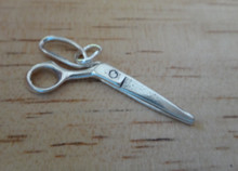 30x13mm Movable Scissors Sewing Sterling Silver Charm!