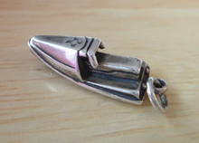 22x9mm 3D Jet Ski Sterling Silver Sterling Silver Charm