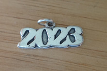 Fine Charms Sterling Silver 10x15mm 09 College High School Graduation 2009