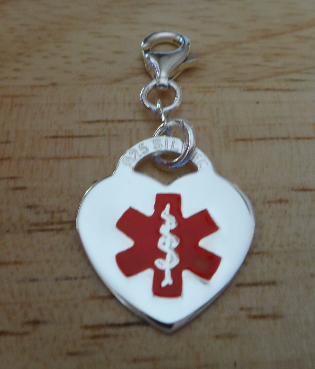 Mnmoom 7 1/2 In Heart Medical Alert Bracelets For Women - Foto 6