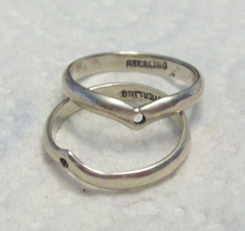 1 size 4 Sterling Silver 2 mm Band Add a Charm Sterling silver Ring