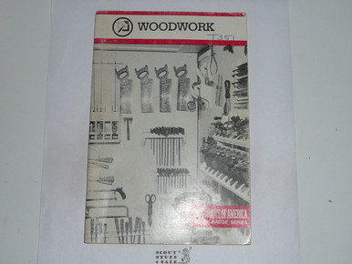 Woodwork Merit Badge Pamphlet 10-83 Printing