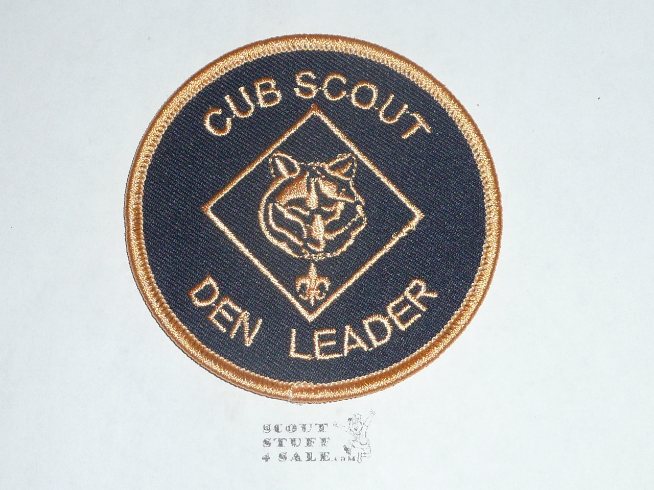 Patch BSA Tiger Cub Den Leader Award, Nœud, Neuf, Pour Uniforme Scout, Année 2002+