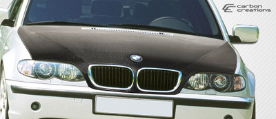 BMW 3 Series 4DR OEM Carbon Fiber Creations Body Kit- Hood 2002-2005