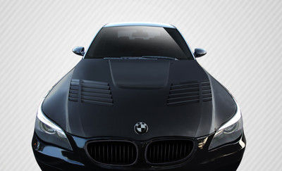 BMW 5 Series 4DR GT-R Look Carbon Fiber Creations Body Kit- Hood 2004-2010