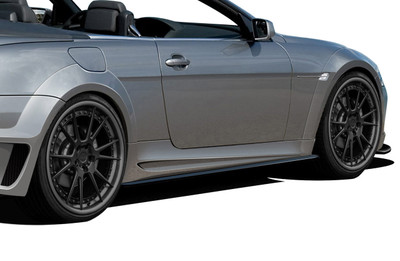 BMW 6 Series 2DR AF-2 Aero Function Side Skirts for Wide Body Kit 2004-2010
