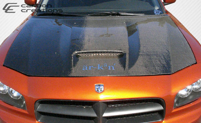 Dodge Charger SRT Look Carbon Fiber Creations Body Kit- Hood 2006-2010