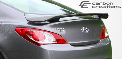 Fits Hyundai Genesis 2DR Track Look Carbon Fiber Body Kit-Wing/Spoiler 2010-2015