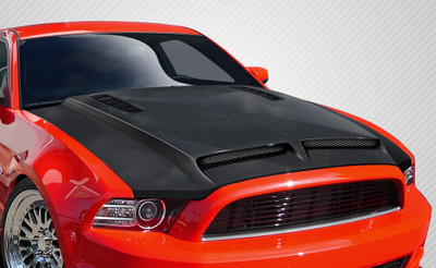 Ford Mustang GT500 Carbon Fiber Creations Body Kit- Hood 2013-2014