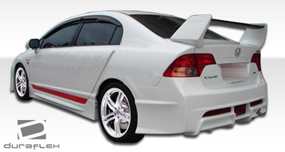 Honda Civic 4DR R-Spec Duraflex Rear Body Kit Bumper 2006-2011
