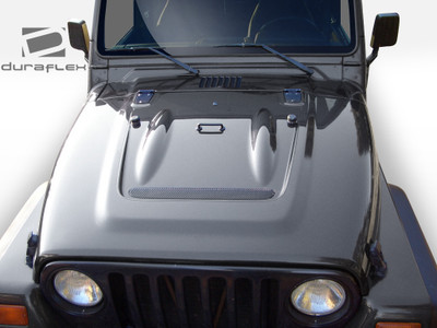 Jeep Wrangler Heat Reduction Duraflex Body Kit- Hood 1997-2006