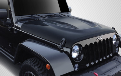 Jeep Wrangler Power Dome Carbon Fiber Creations Body Kit- Hood 2007-2015