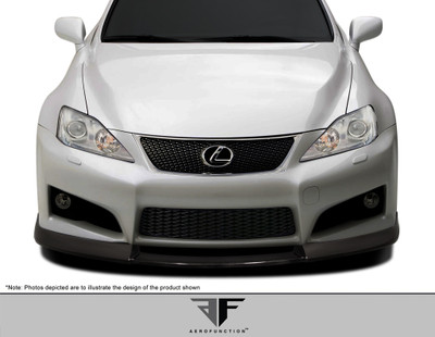 Lexus IS-F AF-1 Aero Function Front Bumper Lip Body Kit 2008-2014