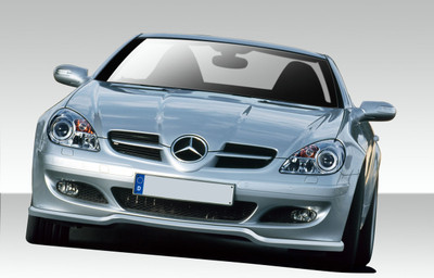 Mercedes SLK L-Sport Duraflex Front Bumper Lip Body Kit 2005-2008