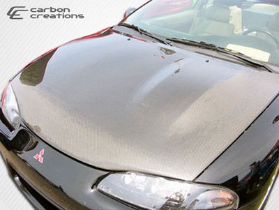 Mitsubishi Eclipse OEM Carbon Fiber Creations Body Kit- Hood 1995-1999