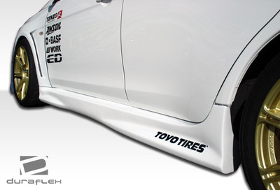 Mitsubishi Evolution GT Concept Duraflex Side Skirts Body Kit 2008-2014