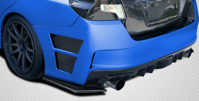 Subaru WRX NBR Concept Carbon Fiber Creations Rear Body Kit Bumper 2015-2015