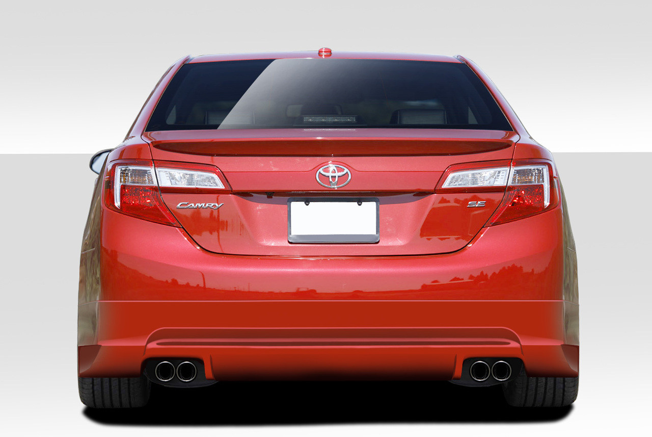 Toyota Camry Racer Duraflex Rear Body Kit Bumper 2012 2014