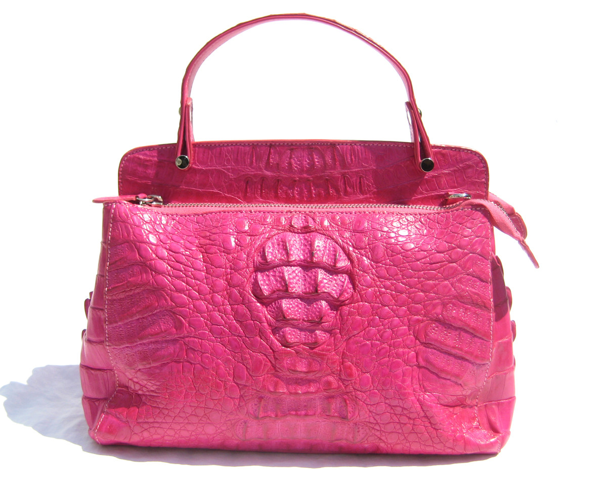 hot pink shoulder bag