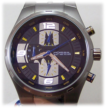 Batman Watch Dark Knight Chronograph Fossil DC Comics Wristwatch