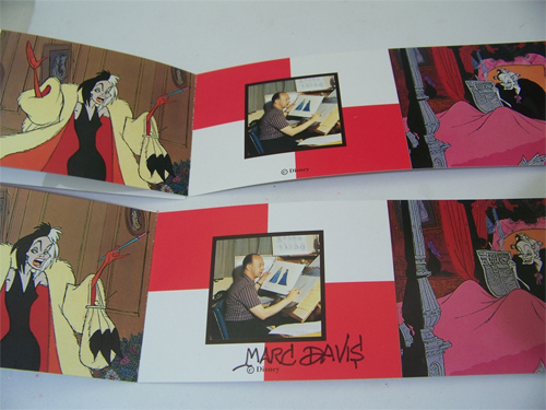 Cruella de Vil Watch Disney Signature Series Artist Autographed Signed Bio