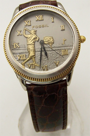 Fossil cheap golf watch