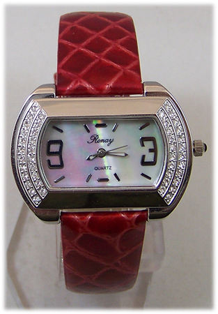 Ronay Jewelers Watch Womens Mother of Pearl Pedre Wristwatch