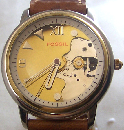 fossil gear watch