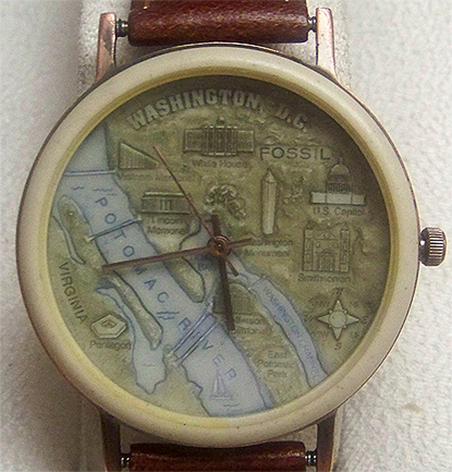 google maps fossil watch