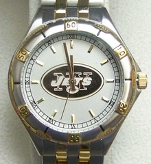 New York Jets Gold Logo Mens Watch Game Time General Managers GameTime
