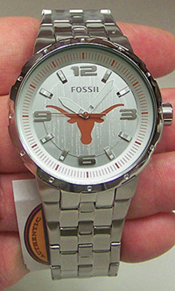 Texas Longhorns Fossil Watch. Mens 