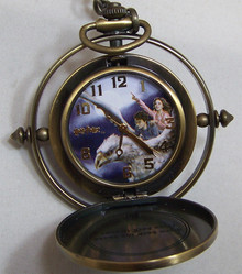 Harry Potter Hermione Time Turner Pocket Watch Pocketwatch Lmt. Ed.